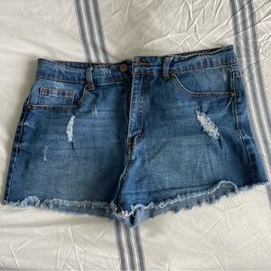 Forever 21 LA Cutoff Jean Shorts